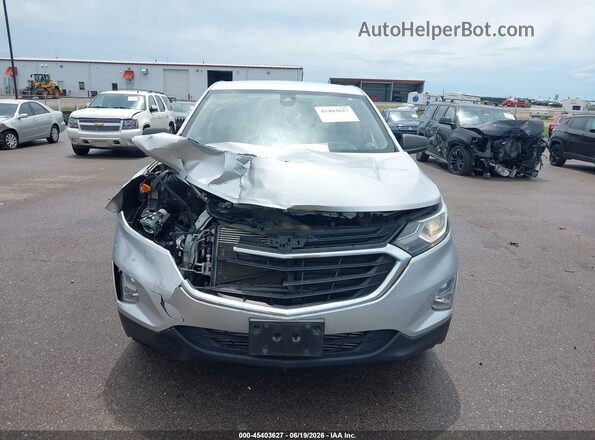 3GNAXSEV0MS156738 2021 CHEVROLET EQUINOX Silver Instrument cluster view