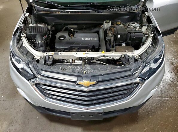 3GNAXSEV1JS585656 2018 CHEVROLET EQUINOX Серебряный Вид подкапотного пространства