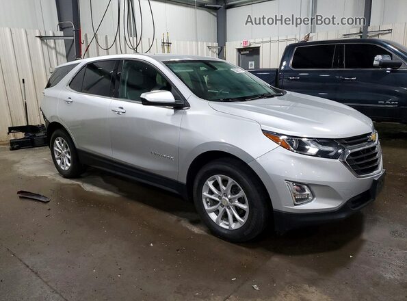 3GNAXSEV1JS585656 2018 CHEVROLET EQUINOX Серебряный Передняя правая четверть