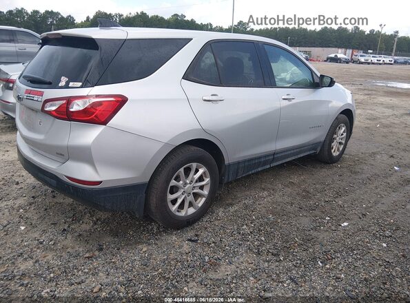 3GNAXSEV1KS551914 2019 CHEVROLET EQUINOX Silver Trasero derecho