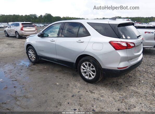 3GNAXSEV1KS551914 2019 CHEVROLET EQUINOX Silver Trasero izquierdo