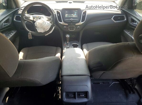 3GNAXSEV2JL122239 2018 CHEVROLET EQUINOX Серебряный Вид панели приборов