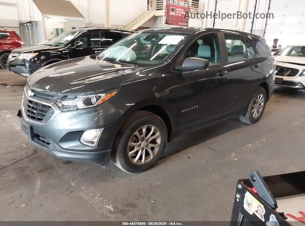 3GNAXSEV2LS569789 2020 CHEVROLET EQUINOX Черный Передняя левая четверть