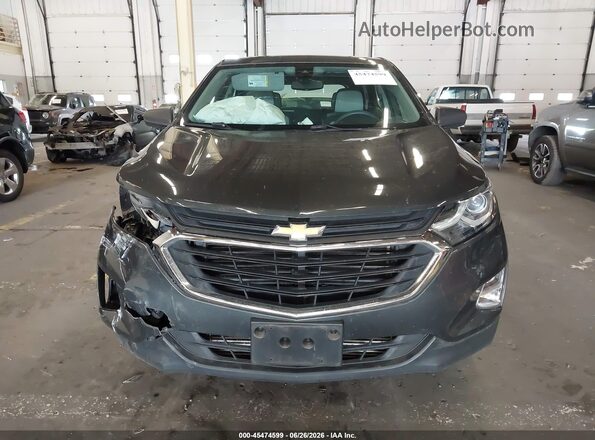 3GNAXSEV2LS569789 2020 CHEVROLET EQUINOX Черный Вид щитка приборов