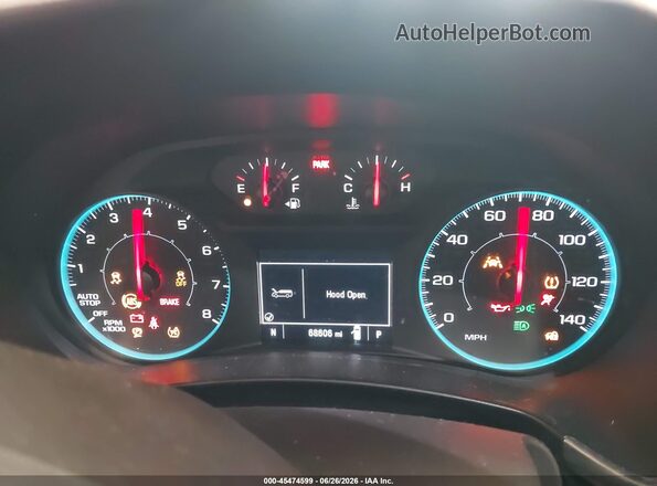 3GNAXSEV2LS569789 2020 CHEVROLET EQUINOX Черный Вид задних сидений