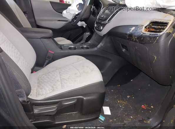 3GNAXSEV2LS569789 2020 CHEVROLET EQUINOX Черный Вид салона спереди