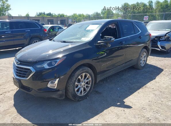 3GNAXSEV3JL401103 2018 CHEVROLET EQUINOX Black Front left