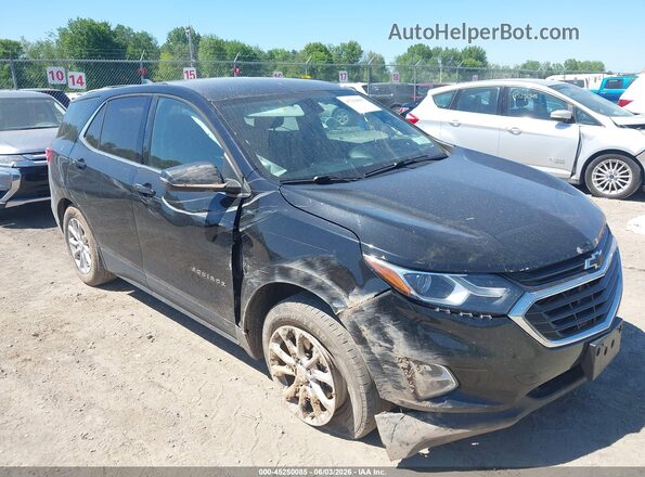 3GNAXSEV3JL401103 2018 CHEVROLET EQUINOX Black Front view