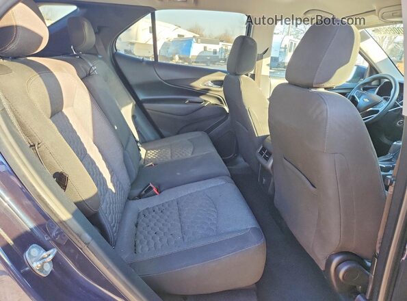 3GNAXSEV3JS528701 2018 CHEVROLET EQUINOX Blue Սալոնի հետևի տեսք