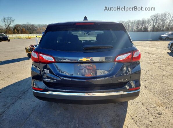 3GNAXSEV3JS528701 2018 CHEVROLET EQUINOX Blue Հետևի տեսք