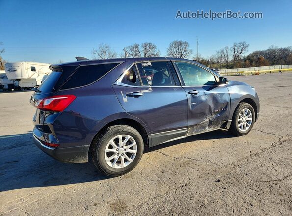 3GNAXSEV3JS528701 2018 CHEVROLET EQUINOX Blue Հետևի աջ
