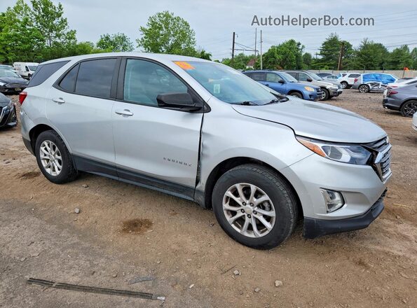 3GNAXSEV3MS101474 2021 CHEVROLET EQUINOX Silver Передня права чверть