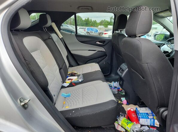3GNAXSEV3MS101474 2021 CHEVROLET EQUINOX Silver Вид задньої частини салону