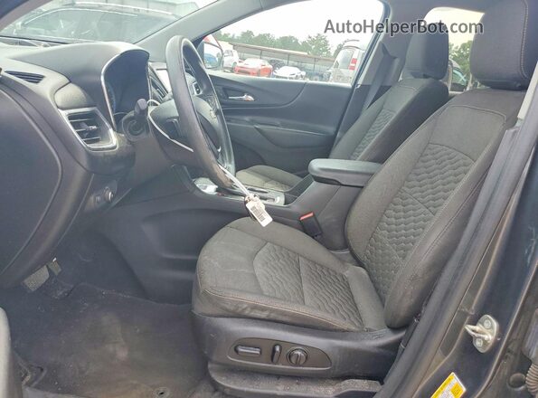 3GNAXSEV4JS546947 2018 CHEVROLET EQUINOX Gray წინა სალონის ხედი