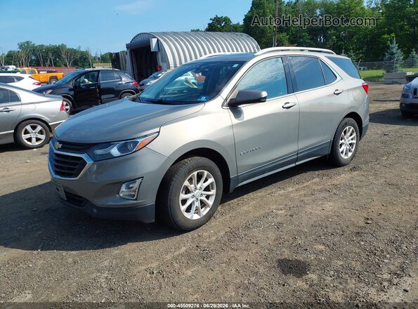 3GNAXSEV4JS559634 2018 CHEVROLET EQUINOX Gray წინა მარცხენა ხედი სამი მეოთხედიდან