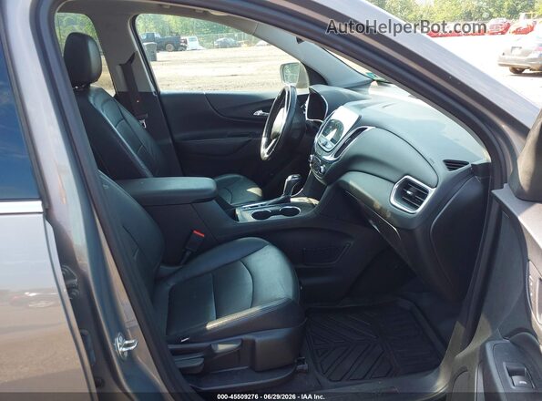 3GNAXSEV4JS559634 2018 CHEVROLET EQUINOX Gray წინა სალონის ხედი