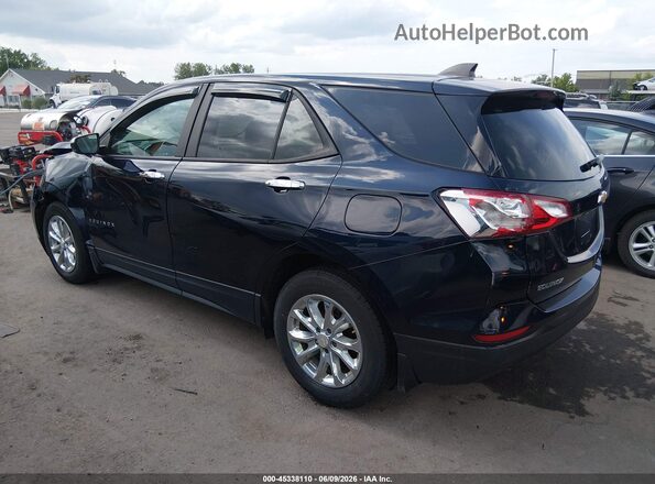 3GNAXSEV4LS642791 2020 CHEVROLET EQUINOX Blue Tył lewy