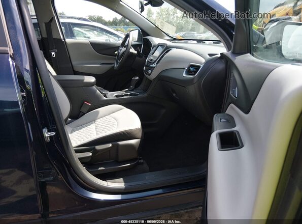 3GNAXSEV4LS642791 2020 CHEVROLET EQUINOX Blue Widok wnętrza z przodu