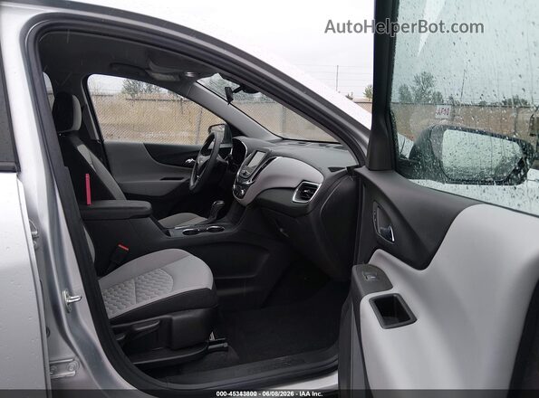 3GNAXSEV4LS681574 2020 CHEVROLET EQUINOX Silver წინა სალონის ხედი