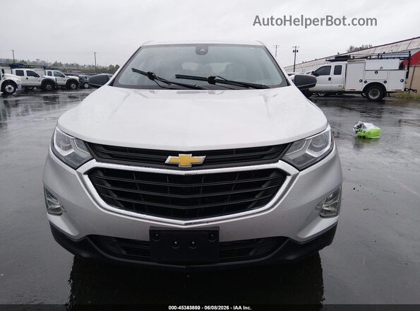 3GNAXSEV4LS681574 2020 CHEVROLET EQUINOX Silver ხელსაწყოთა პანელის ხედი