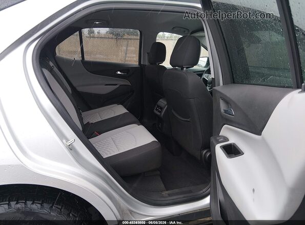 3GNAXSEV4LS681574 2020 CHEVROLET EQUINOX Silver VIN კოდის სტიკერის ხედი