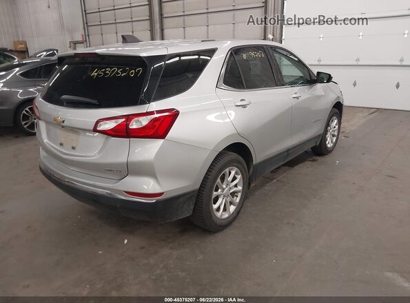 3GNAXSEV5JS573543 2018 CHEVROLET EQUINOX Silver Rear right