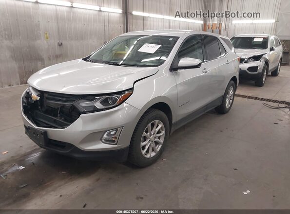 3GNAXSEV5JS573543 2018 CHEVROLET EQUINOX Silver Front left
