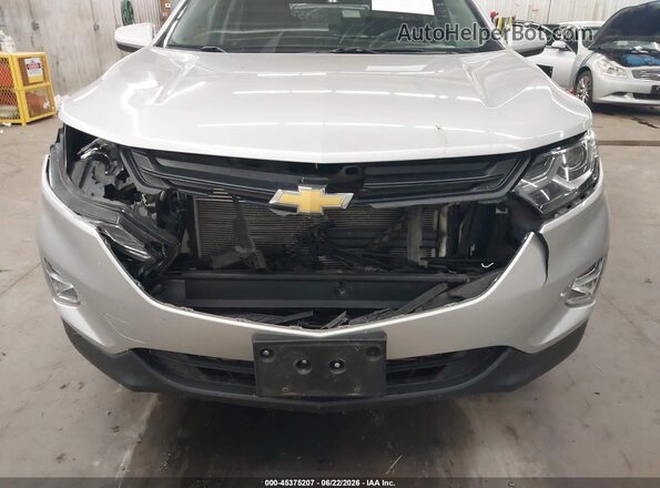 3GNAXSEV5JS573543 2018 CHEVROLET EQUINOX Silver Front view