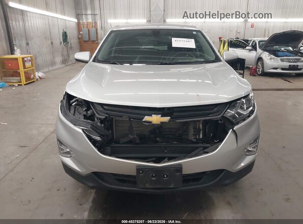 3GNAXSEV5JS573543 2018 CHEVROLET EQUINOX Silver Instrument cluster view