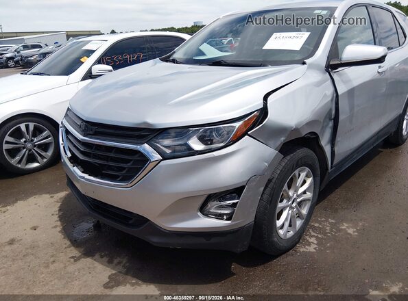 3GNAXSEV5JS606573 2018 CHEVROLET EQUINOX Silver წინა ხედი