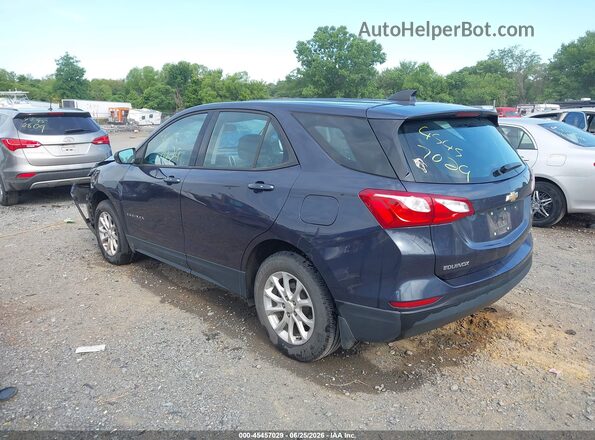 3GNAXSEV5KL100706 2019 CHEVROLET EQUINOX Blue Tył lewy