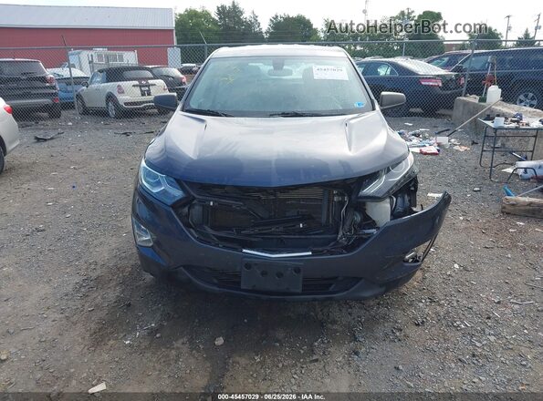 3GNAXSEV5KL100706 2019 CHEVROLET EQUINOX Blue Widok zestawu wskaźników