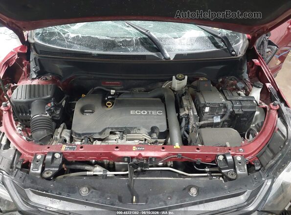 3GNAXSEV6JS574796 2018 CHEVROLET EQUINOX Maroon Вид ззаду