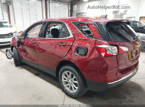 3GNAXSEV6JS574796 2018 CHEVROLET EQUINOX Maroon Задня ліва чверть