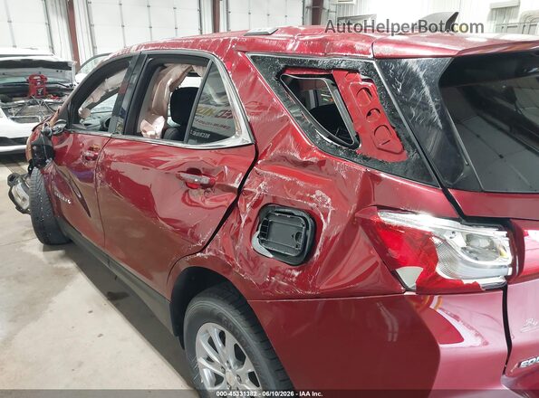 3GNAXSEV6JS574796 2018 CHEVROLET EQUINOX Maroon 