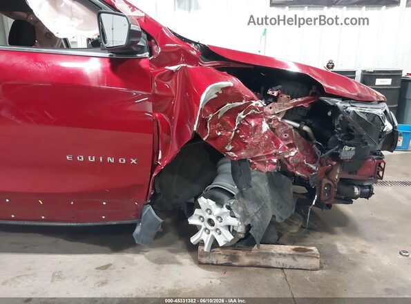 3GNAXSEV6JS574796 2018 CHEVROLET EQUINOX Maroon Вид задньої частини салону