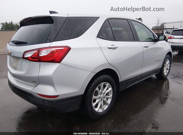3GNAXSEV6LS681575 2020 CHEVROLET EQUINOX Silver უკანა მარჯვენა