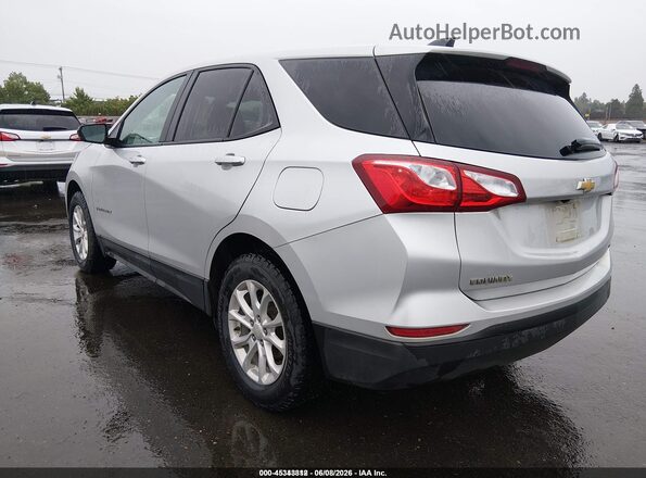 3GNAXSEV6LS681575 2020 CHEVROLET EQUINOX Silver უკანა მარცხენა