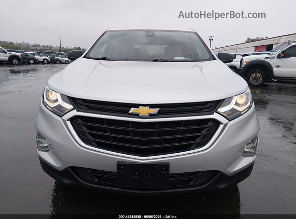 3GNAXSEV6LS681575 2020 CHEVROLET EQUINOX Silver ხელსაწყოთა პანელის ხედი