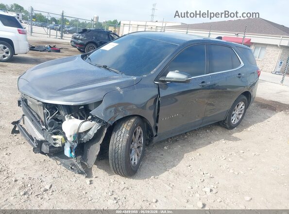 3GNAXSEV7JS572863 2018 CHEVROLET EQUINOX Gray წინა მარცხენა ხედი სამი მეოთხედიდან