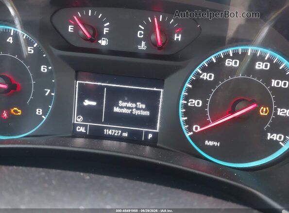 3GNAXSEV7JS572863 2018 CHEVROLET EQUINOX Gray უკანა სავარძლების ხედი