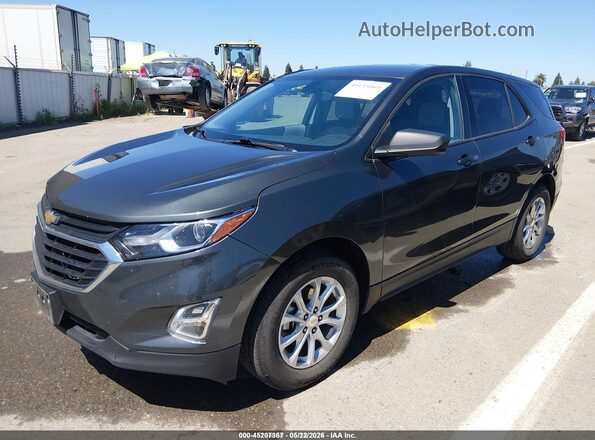 3GNAXSEV7KS508596 2019 CHEVROLET EQUINOX Gray 