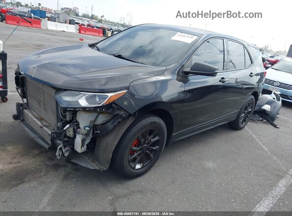 3GNAXSEV8KL401440 2019 CHEVROLET EQUINOX Black Front left
