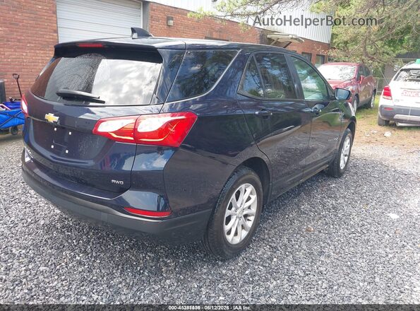 3GNAXSEV8LS724684 2020 CHEVROLET EQUINOX Dark Blue Հետևի աջ