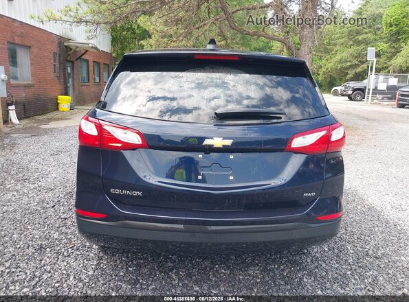 3GNAXSEV8LS724684 2020 CHEVROLET EQUINOX Dark Blue 