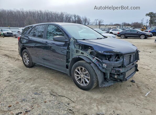 3GNAXSEV8LS739010 2020 CHEVROLET EQUINOX Синий Передняя правая четверть