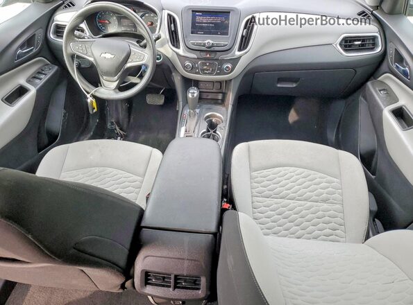 3GNAXSEV8LS739010 2020 CHEVROLET EQUINOX Синий Вид панели приборов