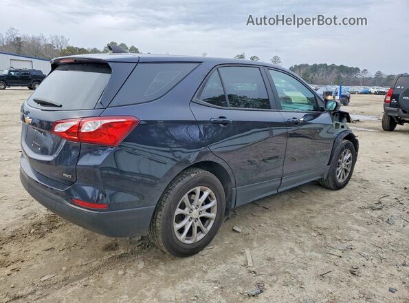 3GNAXSEV8LS739010 2020 CHEVROLET EQUINOX Синий Задняя правая четверть