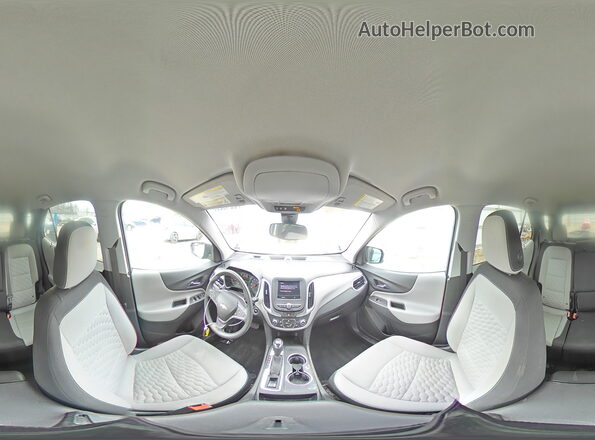 3GNAXSEV8LS739010 2020 CHEVROLET EQUINOX Синий Панорамный вид салона 360°