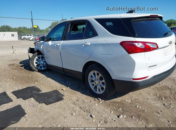 3GNAXSEV9LS684034 2020 CHEVROLET EQUINOX White Trasero izquierdo
